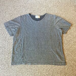 Vintage Womens Jordan Metallic Top Plus Size 1X Shiny Sparkle Stretch Dress Up